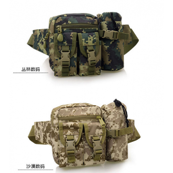 Military Bag With Water Bottle